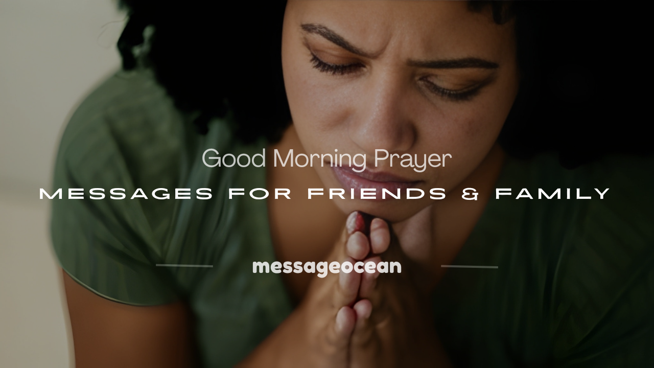 good morning message with prayers