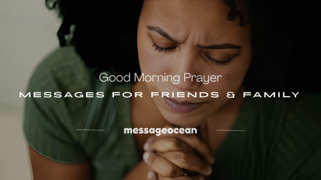 good morning message with prayers