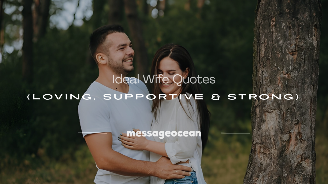 ideal wife quotes
