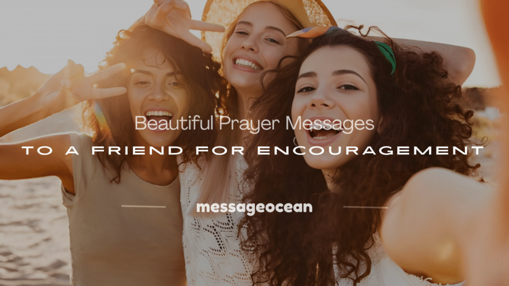 prayer messages to a friend