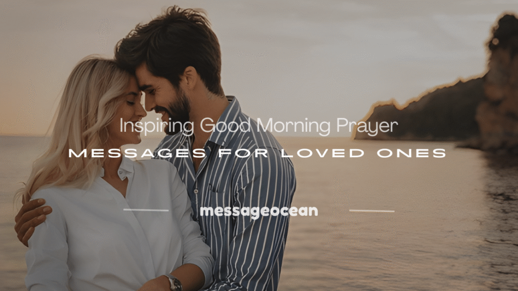 good morning prayer message