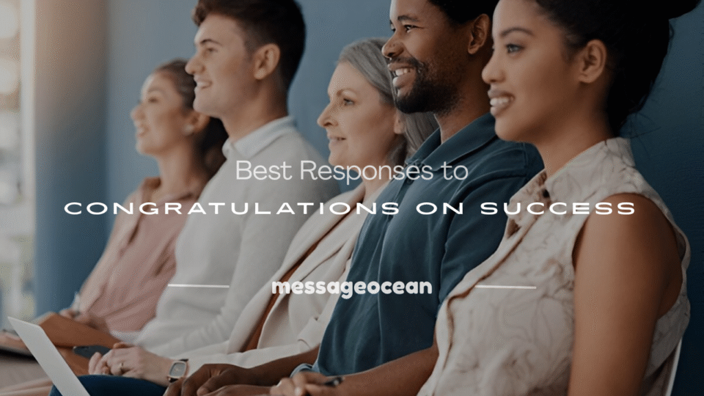 how to respond to congratulations