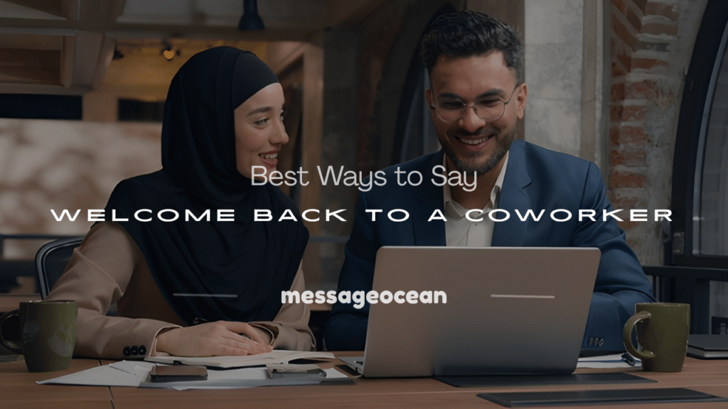welcome back for coworker