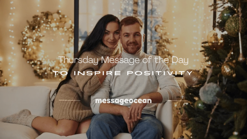 thursday message of the day