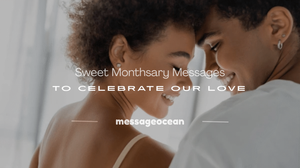 sweet monthsary messages