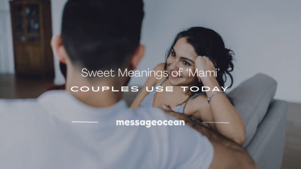 what does mami mean in a relationship