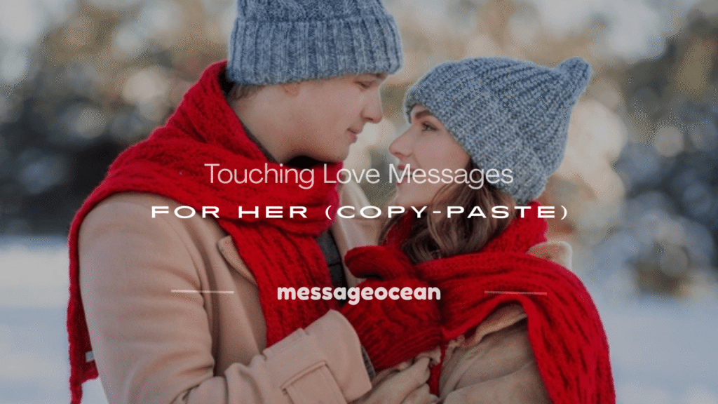 touching love messages for her