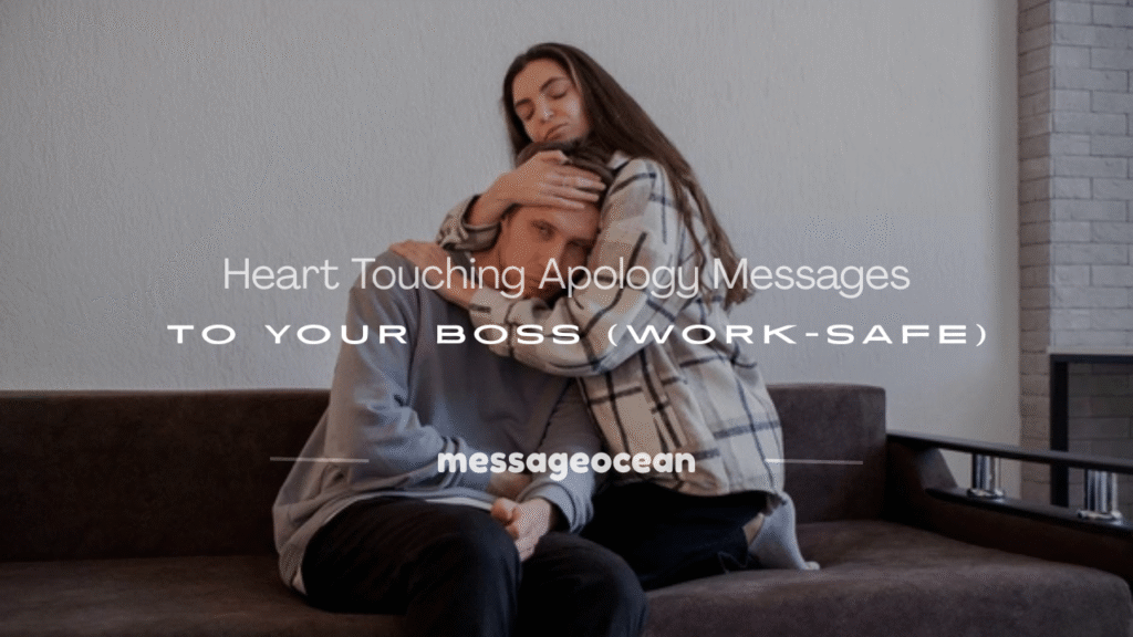heart touching apology message to my boss