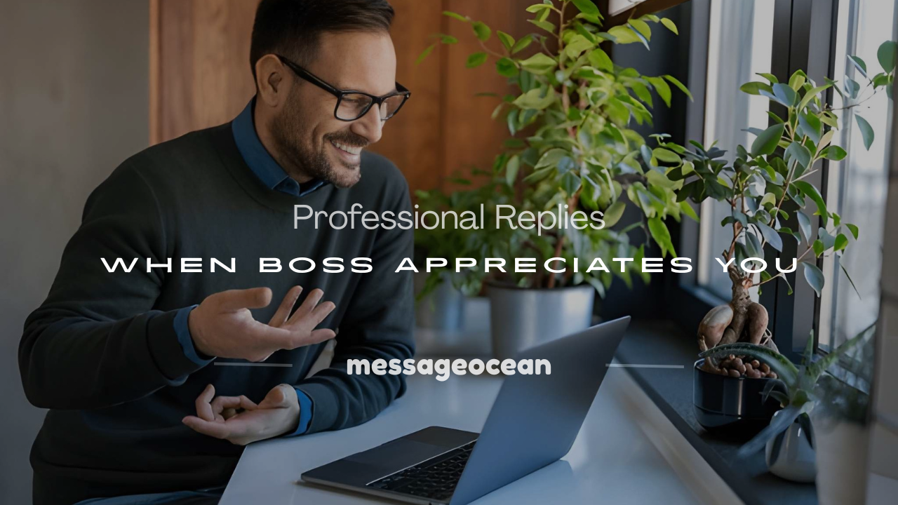 thanks reply to boss