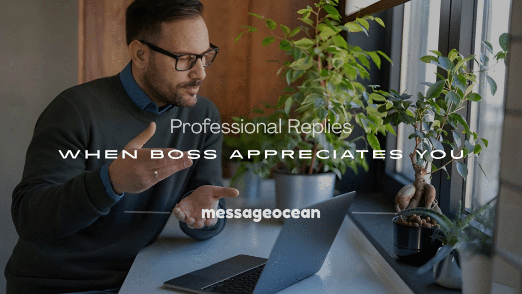 thanks reply to boss