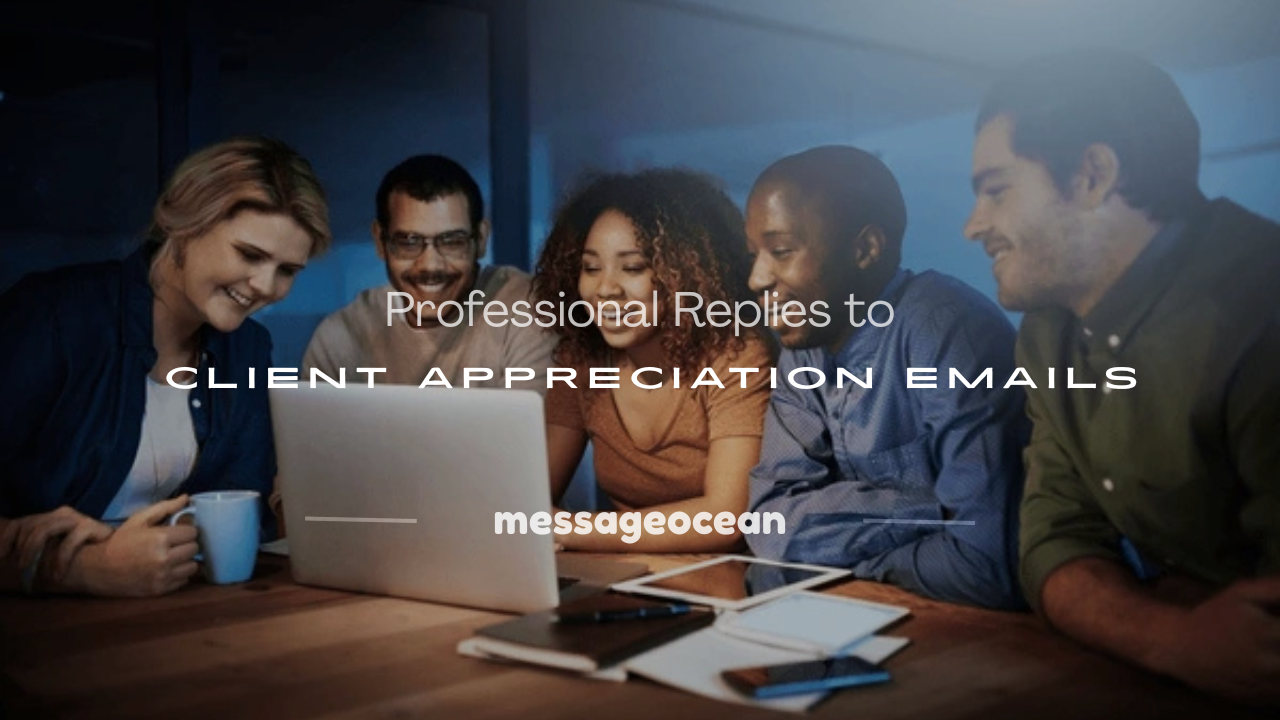 sample reply to appreciation email from client