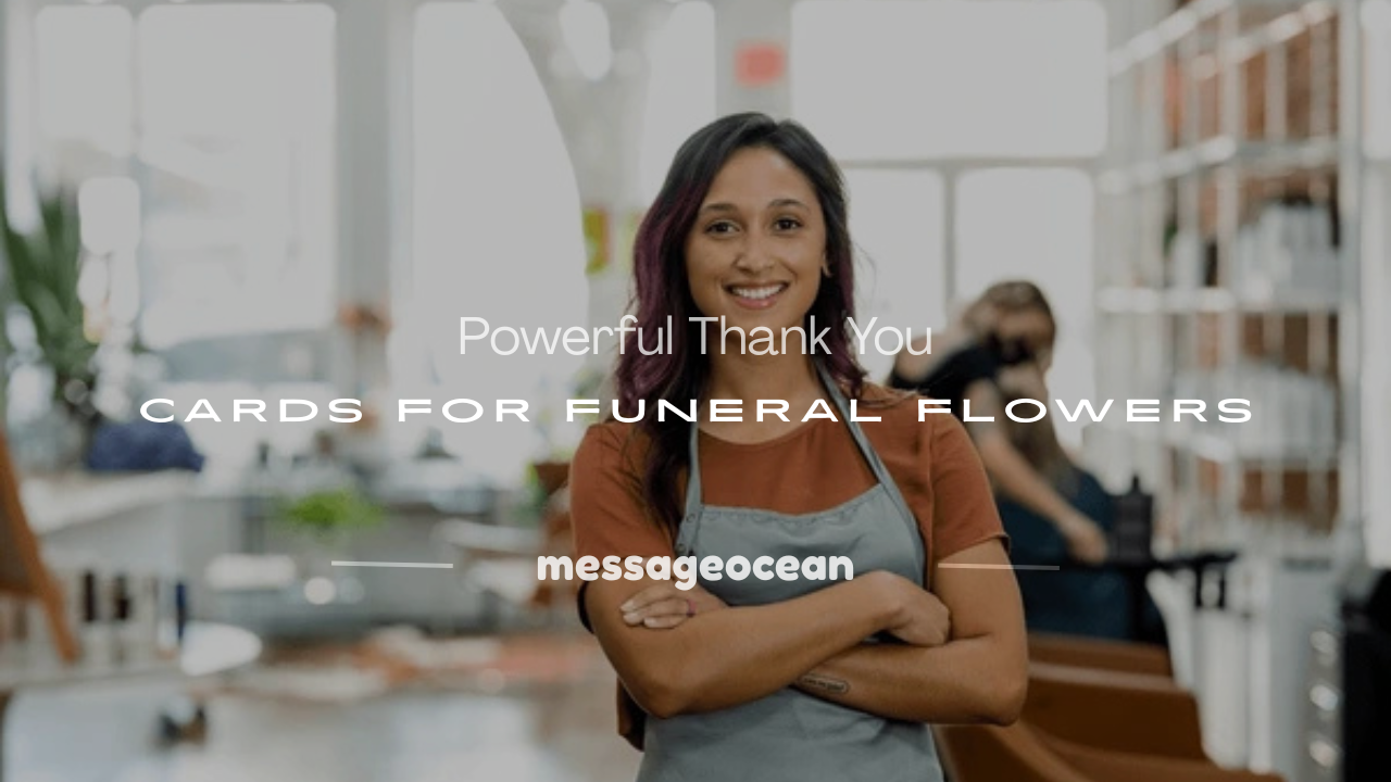 thank you cards for funeral flowers