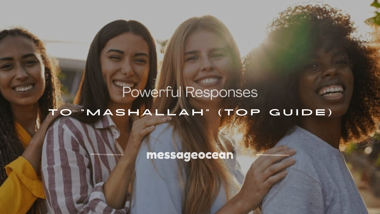 response to mashallah