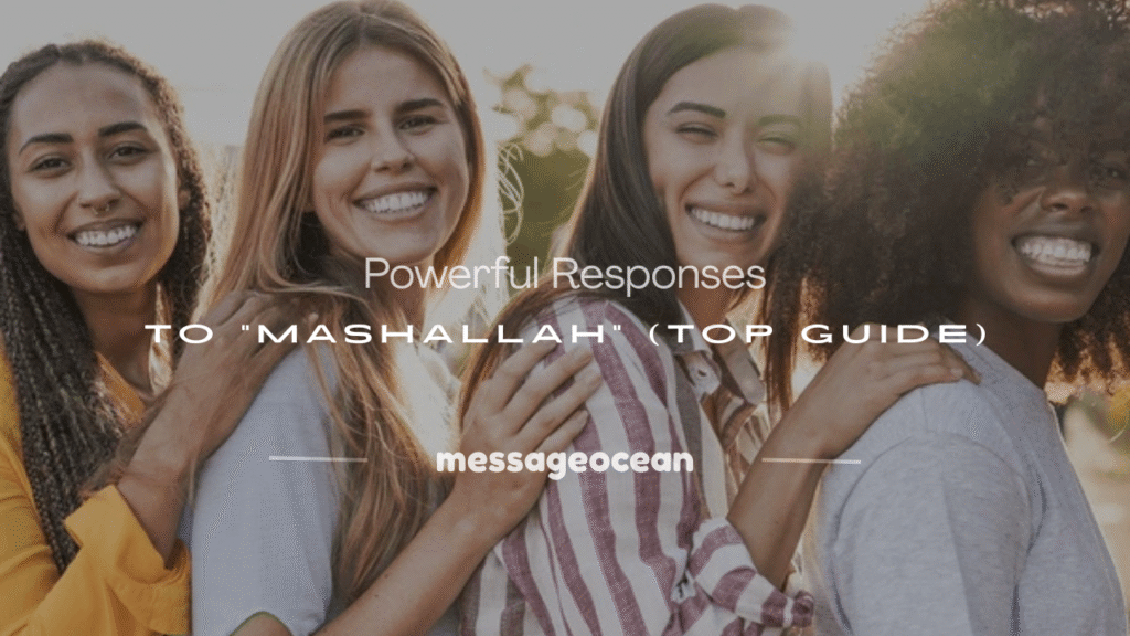 response to mashallah